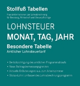 Tabelle, Lohnsteuer 2022 Monat, Tag, Jahr - 