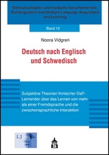 Deutsch nach Englisch und Schwedisch - Noora Vidgren