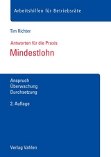 Mindestlohn - Richter, Tim