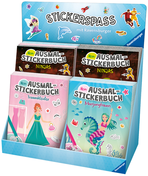 Verkaufs-Kassette "Stickerspaß"