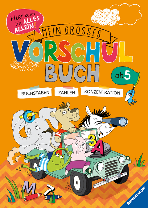 Mein großes Vorschulbuch - Kirstin Jebautzke