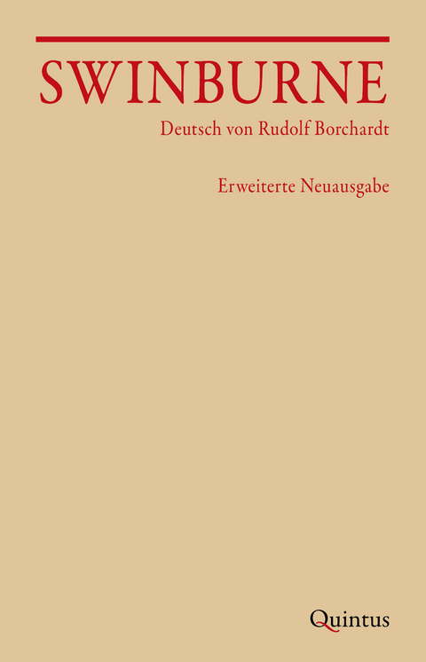 Swinburne - Rudolf Borchardt