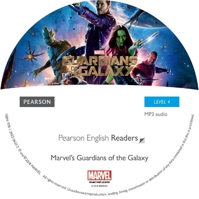 Pearson English Readers Level 4: Marvel - The Guardians of the Galaxy 1 (CD)