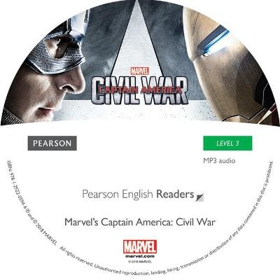 Pearson English Readers Level 3: Marvel - Captain America - Civil War (CD) - Coleen Degnan-Veness