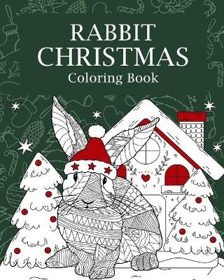 Rabbit Christmas Coloring Book -  Paperland