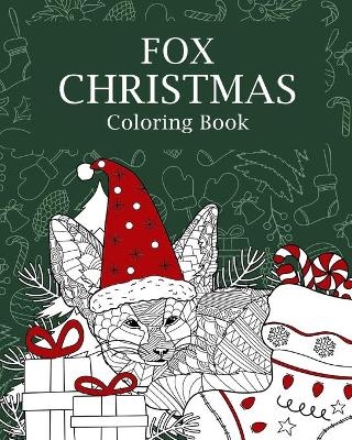 Fox Christmas Coloring Book -  Paperland