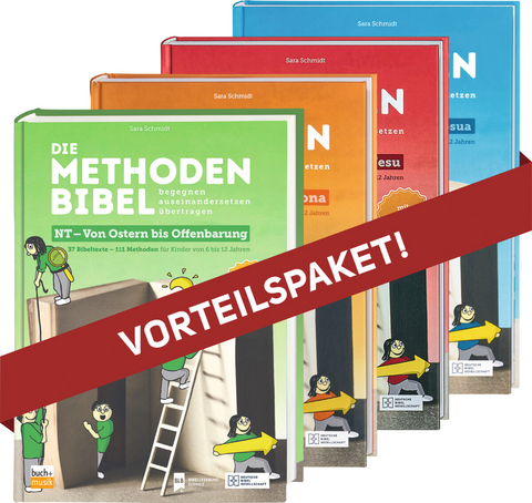 Kombipaket. Die Methodenbibel - Bd. 1 - 4 - Sara Schmidt