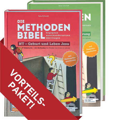 Kombipaket. Die Methodenbibel - NT Bd. 2 + 4 - Sara Schmidt