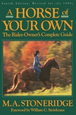 A Horse of Your Own - M.A. Stoneridge