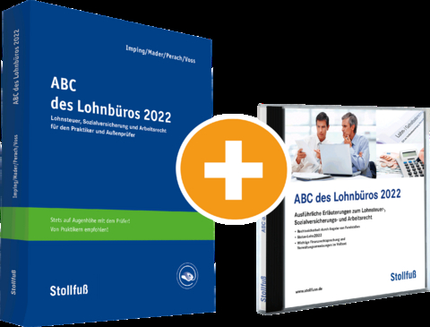 Kombi: ABC des Lohnbüros 2022 (Print+DVD) - Klaus Mader, Detlef Perach, Rainer Voss, Dietmar Besgen