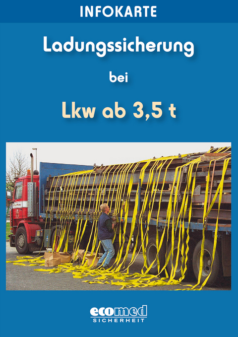 Infokarte Ladungssicherung bei Lkw ab 3,5 t - Wolfgang Schlobohm