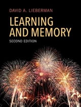 Learning and Memory - Lieberman, David A.