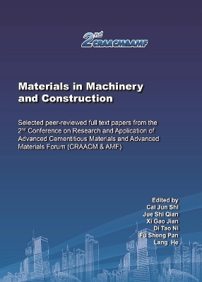 Materials in Machinery and Construction - 