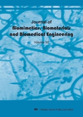Journal of Biomimetics, Biomaterials and Biomedical Engineering Vol. 32 - 