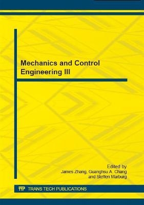 Mechanics and Control Engineering III - 