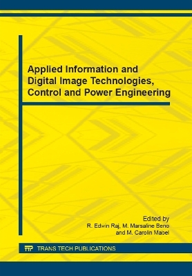 Applied Information and Digital Image Technologies, Control and Power Engineering - 