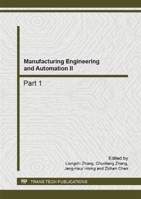 Manufacturing Engineering and Automation II - 