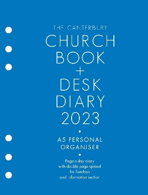 The Canterbury Church Book & Desk Diary 2023 A5 Personal Organiser Edition
