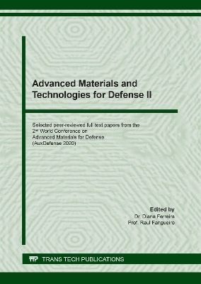 Advanced Materials and Technologies for Defense II - 