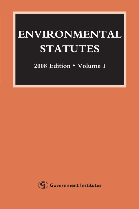 Environmental Statutes - 