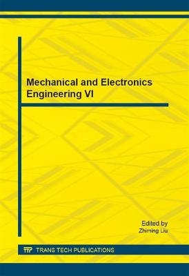 Mechanical and Electronics Engineering VI - 