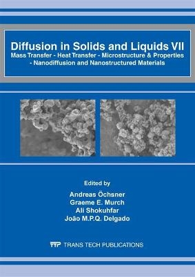 Diffusion in Solids and Liquids VII - 