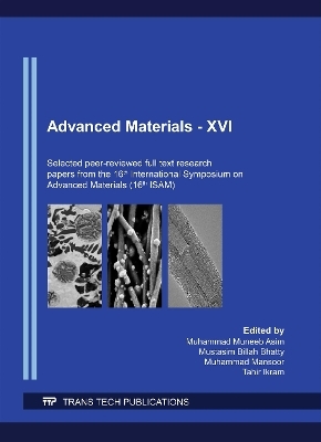 Advanced Materials - XVI - 