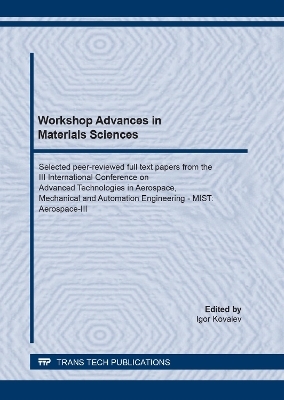 Workshop Advances in Materials Sciences - 