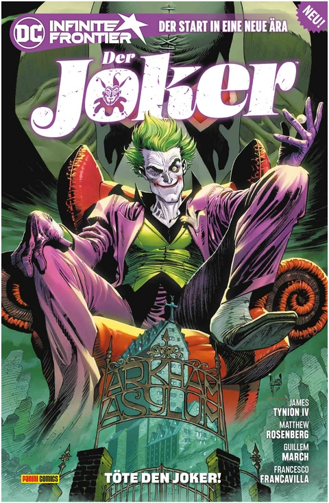 Der Joker - James Tynion IV, Guillem March, Matthew Rosenberg, Francesco Francavilla