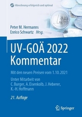 UV-GOÄ 2022 Kommentar - Hermanns, Peter M.; Schwartz, Enrico