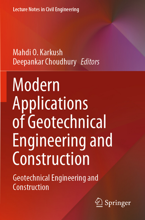 Modern Applications of Geotechnical Engineering and Construction - 