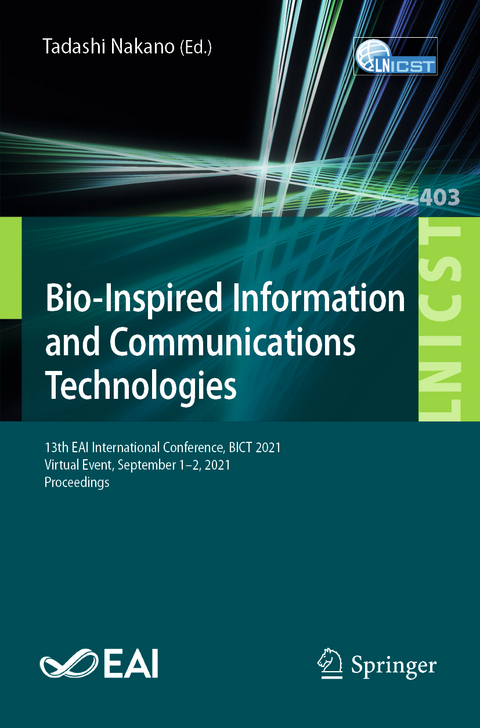 Bio-Inspired Information and Communications Technologies - 