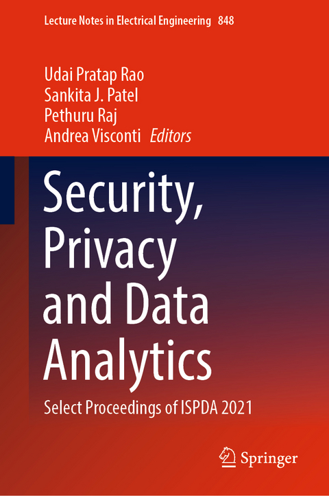 Security, Privacy and Data Analytics - 