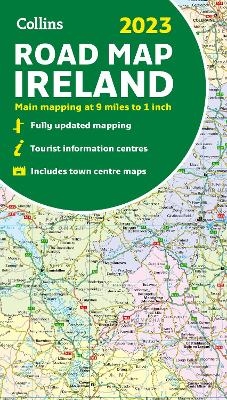 2023 Collins Road Map of Ireland -  Collins Maps