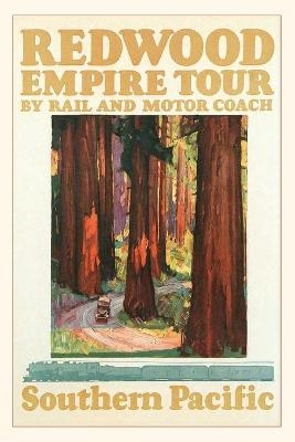 Vintage Journal the Redwood Empire Travel Poster