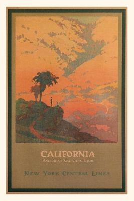 Vintage Journal California America's Vacation Land Travel Poster