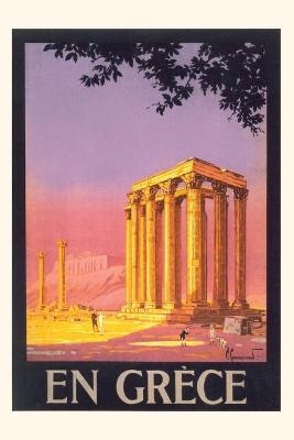 Vintage Journal Greece Travel Poster