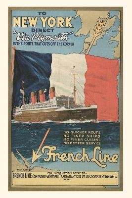Vintage Journal Ocean Liner Advertisement