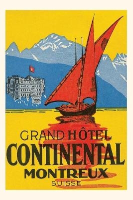 Vintage Journal Montreux, Switzerland Travel Poster