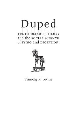 Duped - Timothy R. Levine