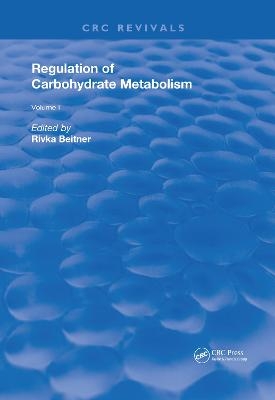 Regulation of Carbohydrate Metabolism(1985) - Rivka Beitner
