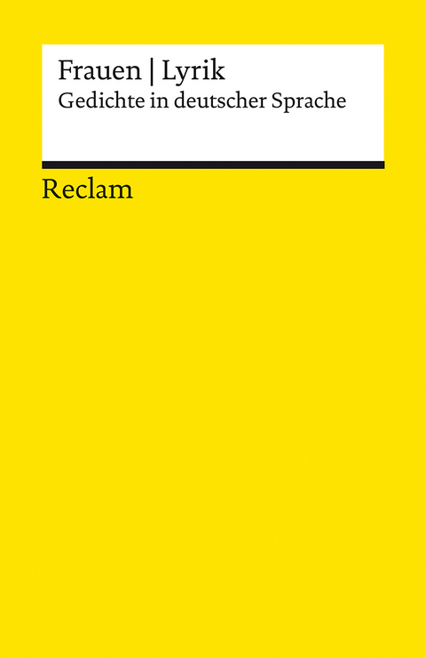 Frauen | Lyrik. Gedichte in deutscher Sprache - 