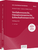 Verfahrensrecht, Umsatzsteuerrecht, Erbschaftsteuerrecht - Preißer, Michael; Girlich, Gerhard