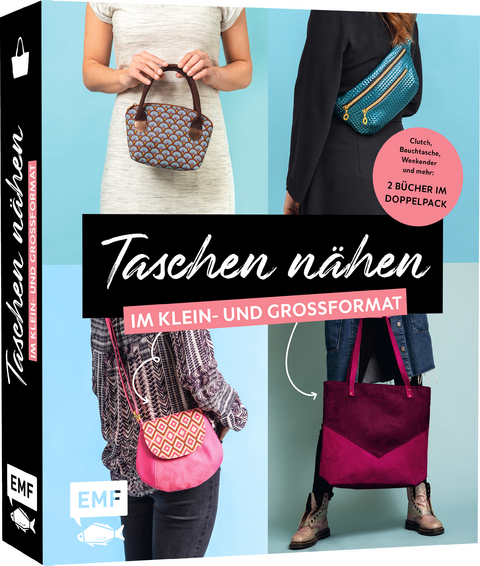 Taschen nähen im Klein- und Großformat - Sabine Komarek, Claudia Günther