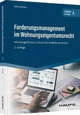 Forderungsmanagement im Wohnungseigentumsrecht - Elzer, Oliver