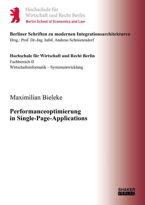 Performanceoptimierung in Single-Page-Applications - Maximilian Bieleke