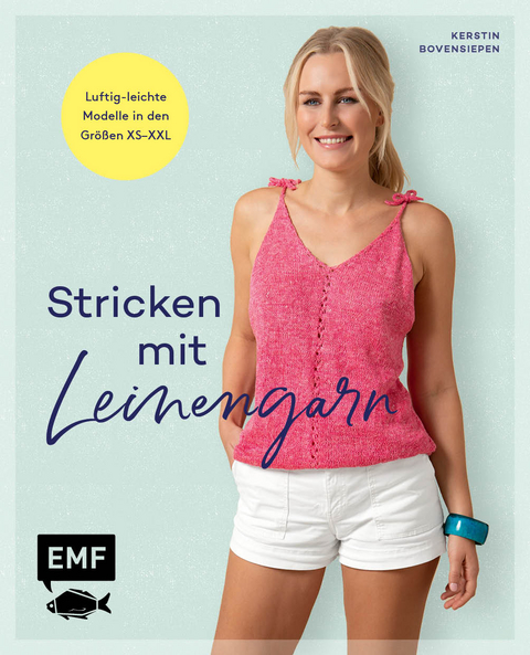 Stricken mit Leinengarn - Kerstin Bovensiepen