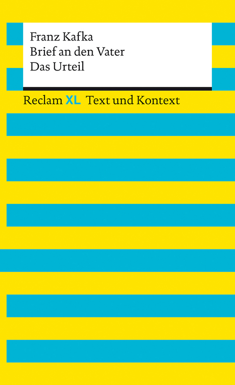 Brief an den Vater / Das Urteil. Textausgabe mit Kommentar und Materialien - Franz Kafka