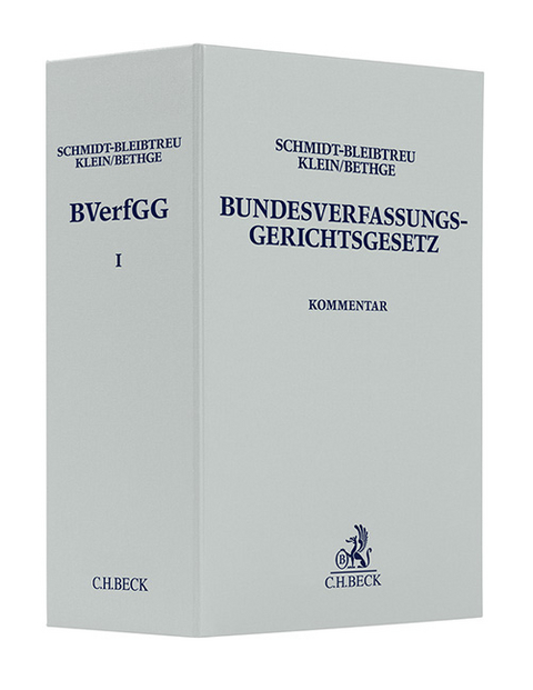 Bundesverfassungsgerichtsgesetz Leinen-Hauptordner I 73 mm