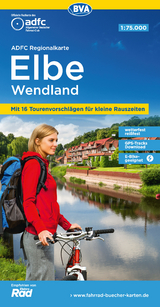 ADFC-Regionalkarte Elbe Wendland, 1:75.000, mit Tagestourenvorschlägen, reiß- und wetterfest, E-Bike-geeignet, GPS-Tracks Download - 